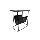 RINA HEY Black Side Table MAVIS/45